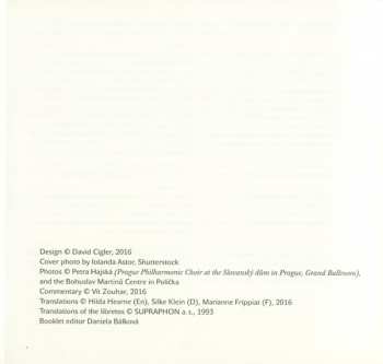 CD Bohuslav Martinů: Cantatas