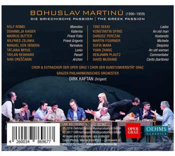 2CD/Doos Bohuslav Martinů: Die Griechische Passion - The Greek Passion