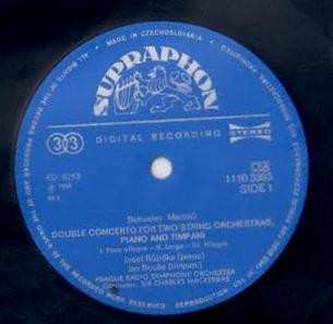 LP Bohuslav Martinů: Double Concerto / Les Fresques De Piero Della Francesca