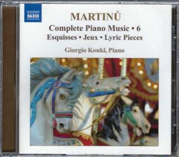 CD Bohuslav Martinů: Esquisses • Jeux • Lyric Pieces