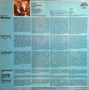 LP Bohuslav Martinů: Half-time • La Bagarre • Intermezzo • Thunderbolt P-47 • The Rock