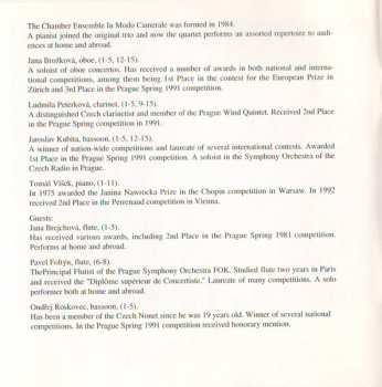 CD Bohuslav Martinů: Chamber Music For Wind Instruments