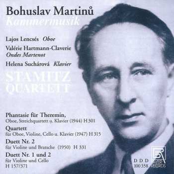 Album Bohuslav Martinů: Kammermusik