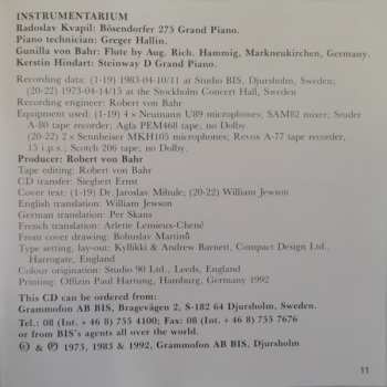 CD Bohuslav Martinů: Piano Sonata No.1 / Études And Polkas, Books I-III / Flute Sonata No.1