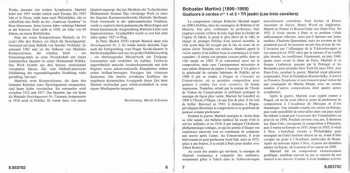 CD Bohuslav Martinů: String Quartets Nos. 1 And 2 • Tři Jezdci