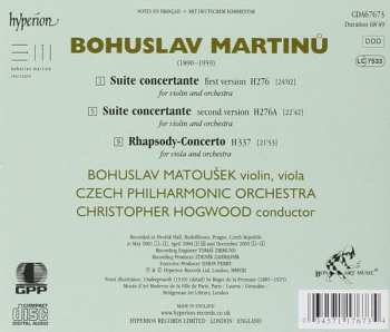 CD Bohuslav Martinů: The Complete Music For Violin And Orchestra – 3