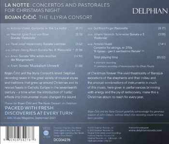 CD The Illyria Consort: La Notte - Concertos And Pastorales  For Christmas Night