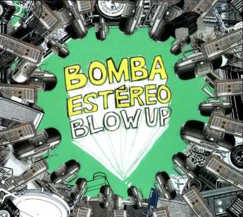 LP Bomba Estereo: Blow Up: Lime Green Marble Vinyl Nacional Records' 20th anniversary Limited Edition
