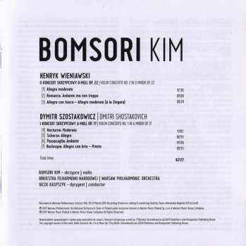 CD Dmitri Shostakovich: Bomsori Kim