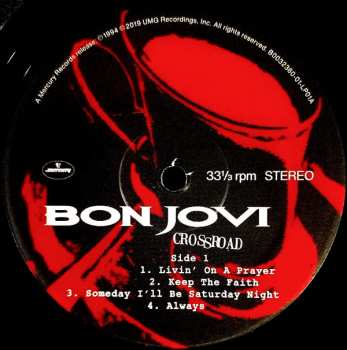 2LP Bon Jovi: Cross Road (The Best Of)