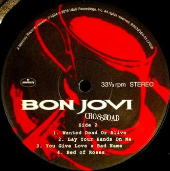 2LP Bon Jovi: Cross Road (The Best Of)