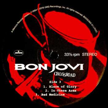 2LP Bon Jovi: Cross Road (The Best Of)