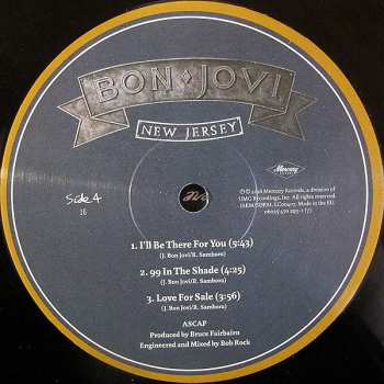 2LP Bon Jovi: New Jersey