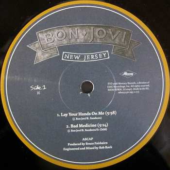2LP Bon Jovi: New Jersey