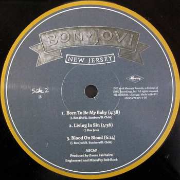 2LP Bon Jovi: New Jersey