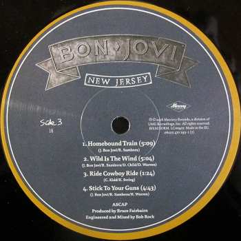2LP Bon Jovi: New Jersey
