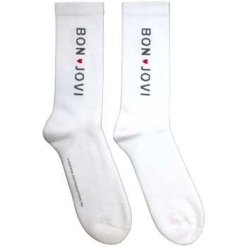 Merch Bon Jovi: Terry Socks Heart