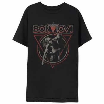 Merch Bon Jovi: T-shirt Triangle Overlap 