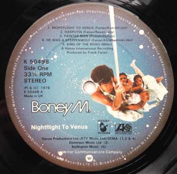 LP Boney M.: Nightflight To Venus LTD