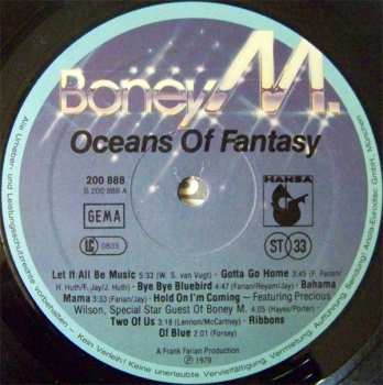 LP Boney M.: Oceans Of Fantasy (OBŘÍ ROZKLÁDACÍ OBAL)