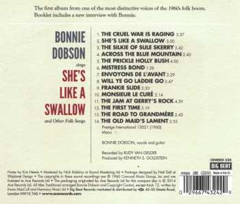 CD Bonnie Dobson: She's Like A Swallow