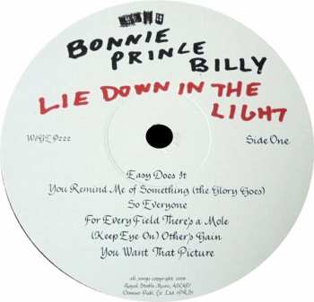 LP Bonnie "Prince" Billy: Lie Down In The Light