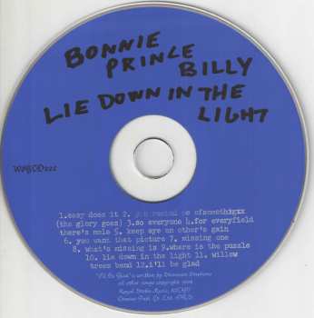 CD Bonnie "Prince" Billy: Lie Down In The Light