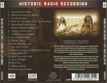 CD Bonnie Raitt: I Can't Make You Love Me