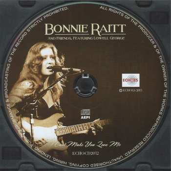 CD Bonnie Raitt: I Can't Make You Love Me