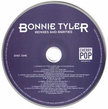 2CD Bonnie Tyler: Remixes And Rarities  DLX
