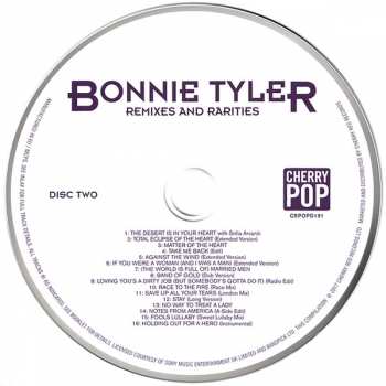 2CD Bonnie Tyler: Remixes And Rarities  DLX