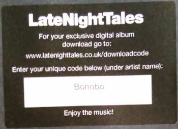 2LP Bonobo: LateNightTales