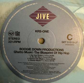 2LP Boogie Down Productions: Ghetto Music: The Blueprint Of Hip Hop CLR | LTD