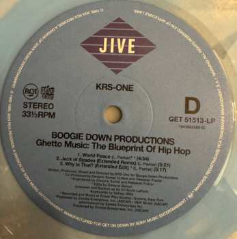 2LP Boogie Down Productions: Ghetto Music: The Blueprint Of Hip Hop CLR | LTD