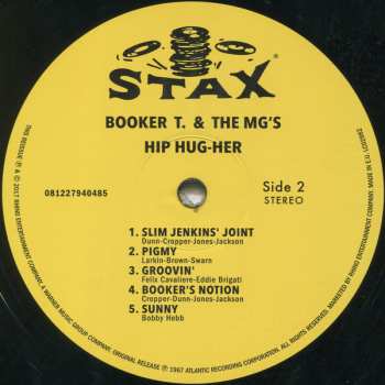 LP Booker T & The MG's: Hip Hug-Her