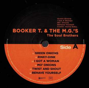 LP Booker T & The MG's: The Soul Brothers