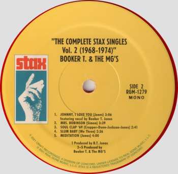 2LP Booker T & The MG's: The Complete Stax Singles, Vol. 2 (1968-1974) LTD | CLR