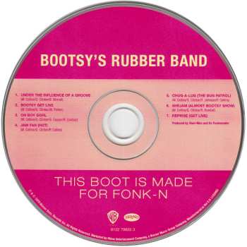 5CD/Doos Bootsy's Rubber Band: Original Album Series