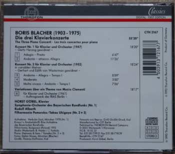 CD Horst Göbel: Die drei Klavierkonzerte