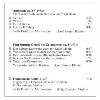 CD Stella Doufexis: Lieder