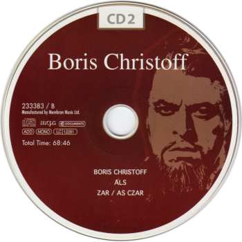 10CD/Doos Boris Christoff: Teufel, Mönch And Zar