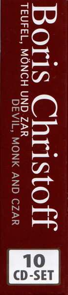 10CD/Doos Boris Christoff: Teufel, Mönch And Zar