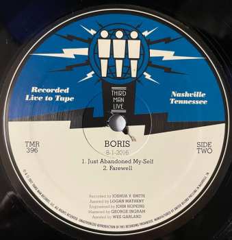 LP Boris: Live At Third Man Records