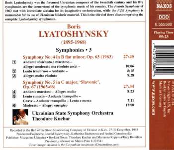 CD National Symphony Orchestra Of Ukraine: Symphonies Nos. 4 And 5