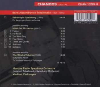 CD Vladimir Fedoseyev: The Wind of Siberia, Sebastopol Symphony, Music For Orchestra