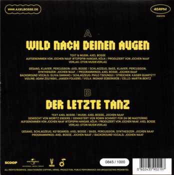 SP Bosse: Wild Nach Deinen Augen LTD | NUM