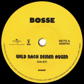 SP Bosse: Wild Nach Deinen Augen LTD | NUM