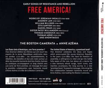 CD Boston Camerata: Free America! Early Songs Of Resistance And Rebellion