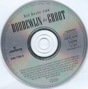 CD Boudewijn De Groot: Het Beste Van Boudewijn De Groot