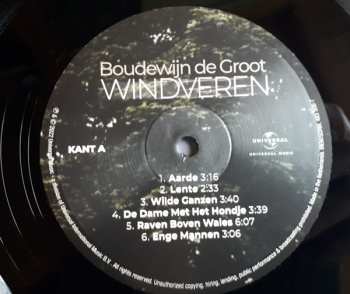 LP Boudewijn De Groot: Windveren